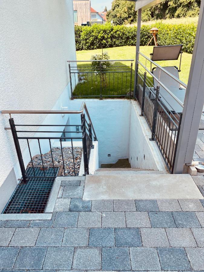 Modernes Apartment Am Bodensee Wasserburg Dış mekan fotoğraf