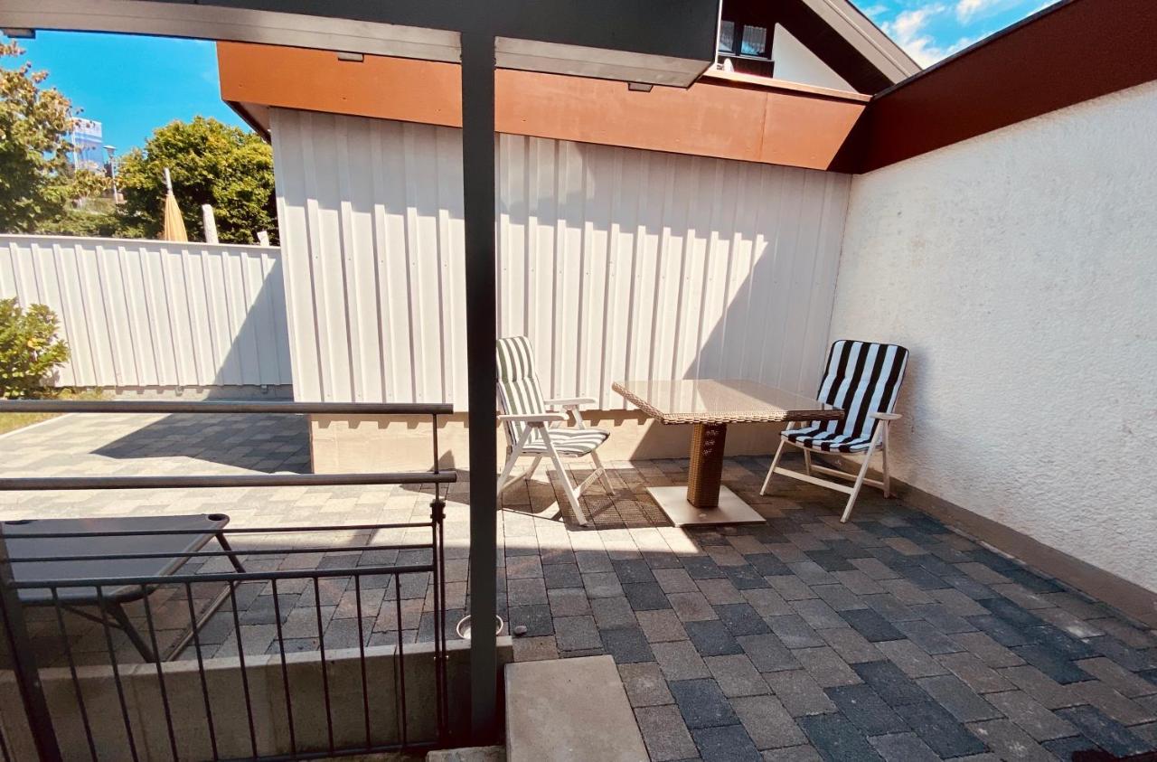 Modernes Apartment Am Bodensee Wasserburg Dış mekan fotoğraf